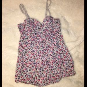 Decree Floral Tank Top